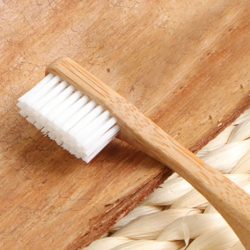 Boopkin Giraffe Bamboo Toothbrush Biodegradable (3-Pack)