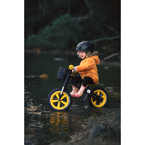 FirstBIKE Limited Balance Bike With Brake - Yellow