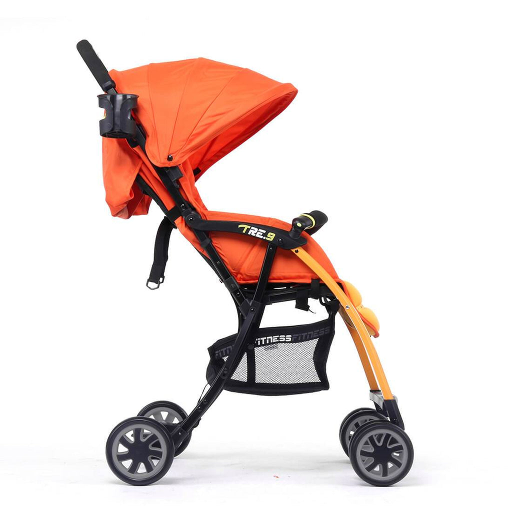 Pali Tre.9 Fitness Fashion Stroller - Sao Paolo Orange