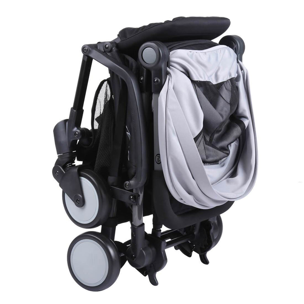 Pali Sei.9 Compact Travel Stroller - Montreal Gray