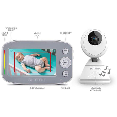 Summer Infant Baby Pixel® Cadet™ 4.3 Inch Color Video Monitor