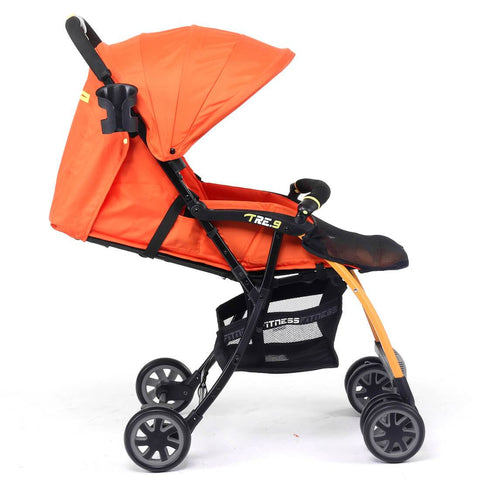 Pali Tre.9 Fitness Fashion Stroller - Sao Paolo Orange