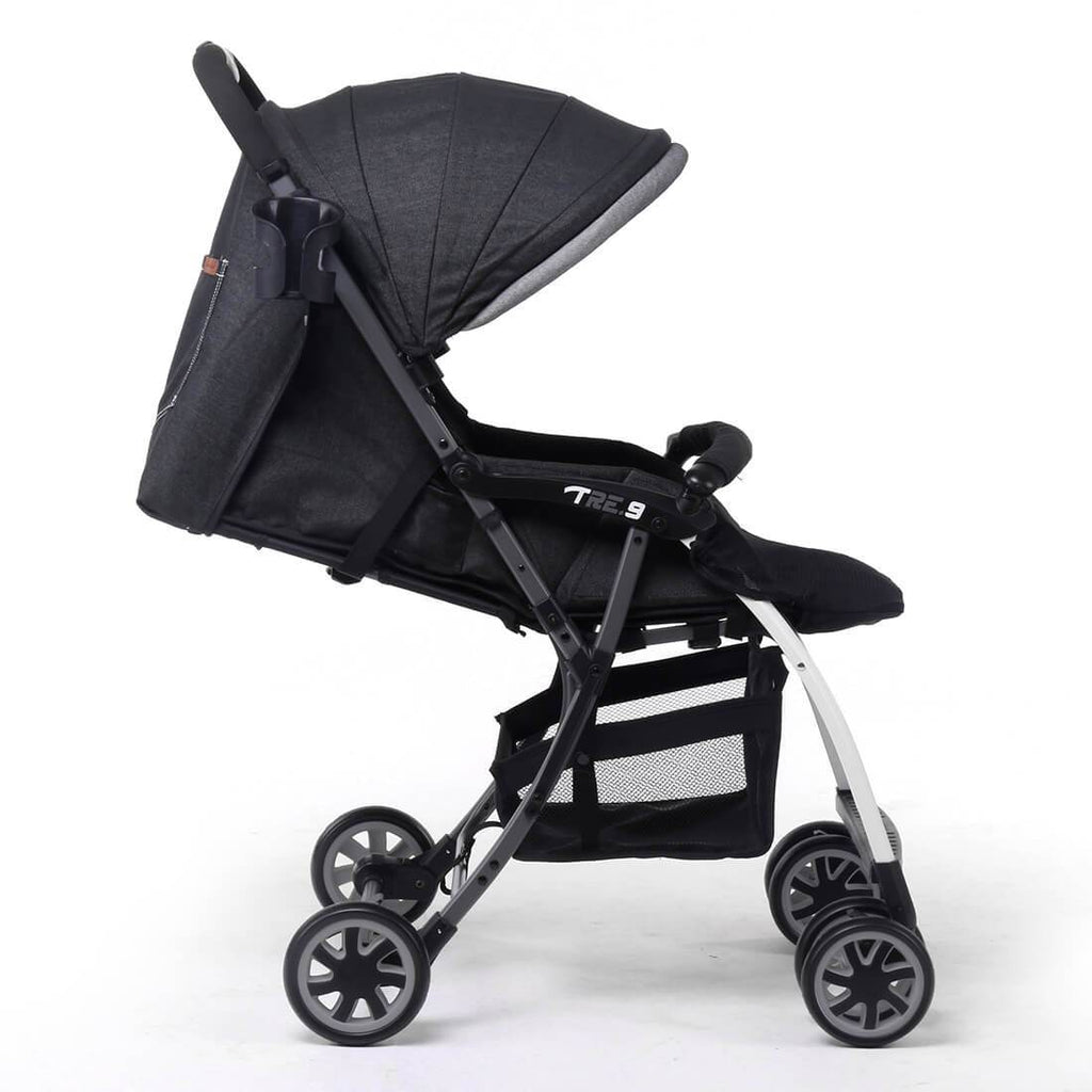 Pali Tre.9 Denim Attitude Stroller - Los Angeles Black