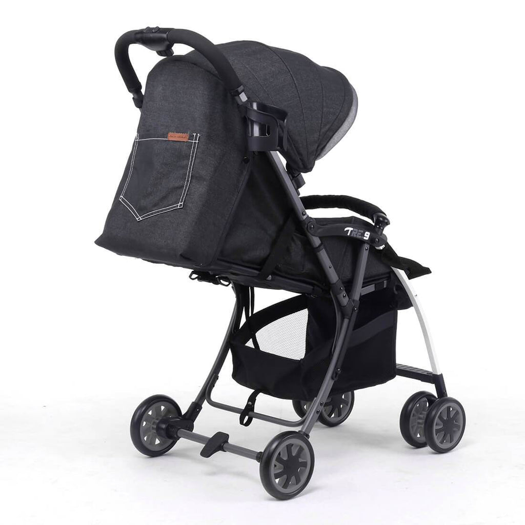 Pali Tre.9 Denim Attitude Stroller - Los Angeles Black