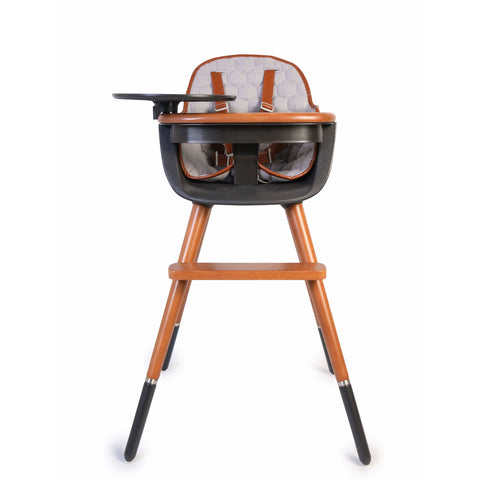 Micuna OVO City High Chair With PU Leather Belts and Seat Pad