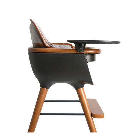 Micuna OVO City High Chair With PU Leather Belts and Seat Pad