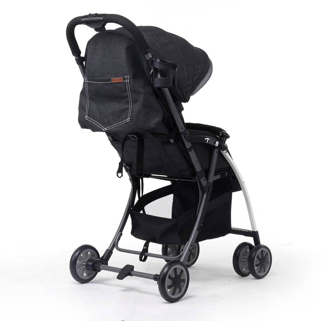 Pali Tre.9 Denim Attitude Stroller - Los Angeles Black