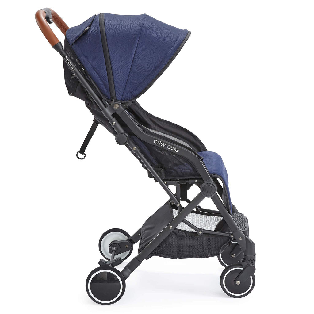 Contours Bitsy Elite Stroller - Sapphire Blue