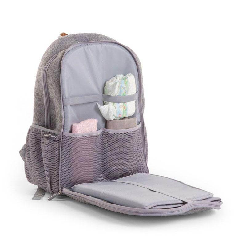 ChildHome Nursery Backpack - Felt Grey