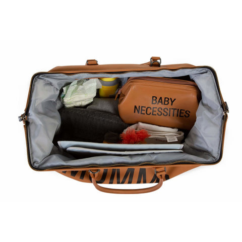 Mommy Bag - Leatherlook Brown