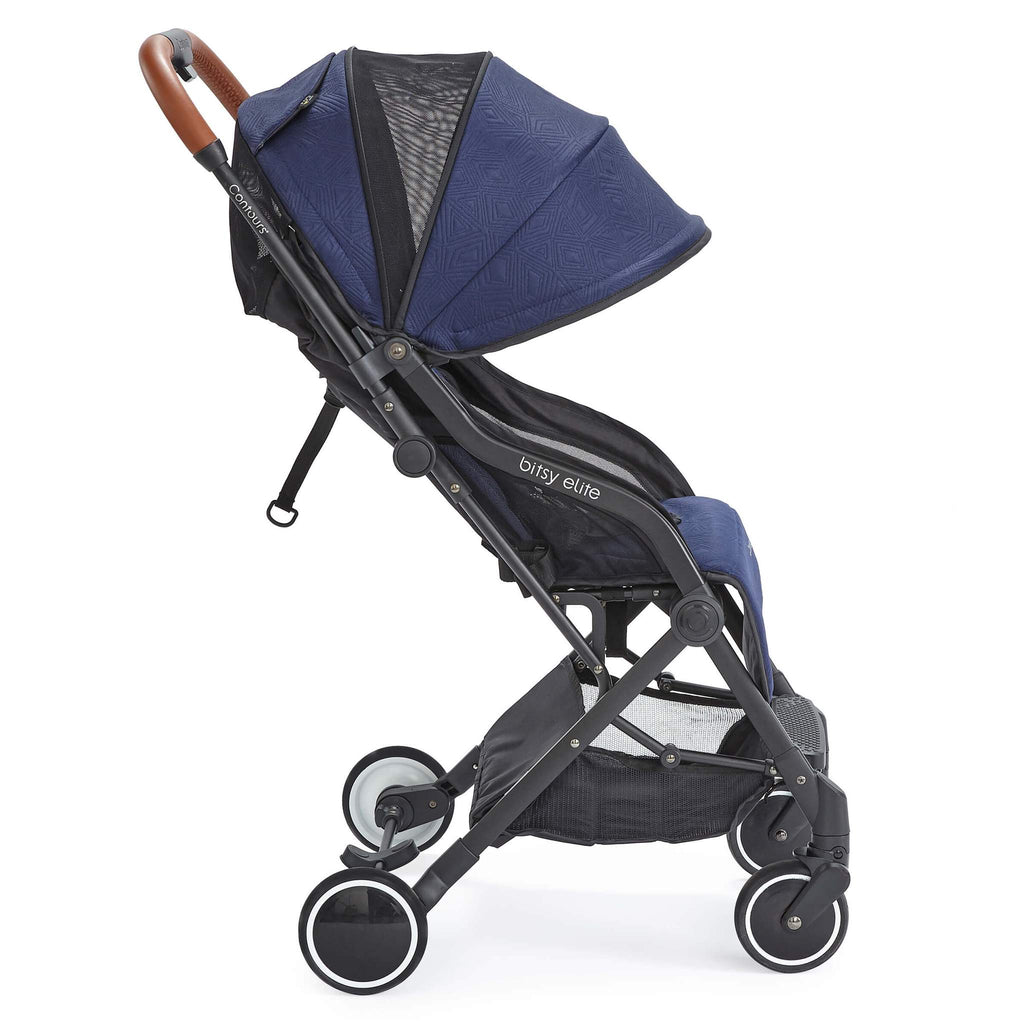 Contours Bitsy Elite Stroller - Sapphire Blue