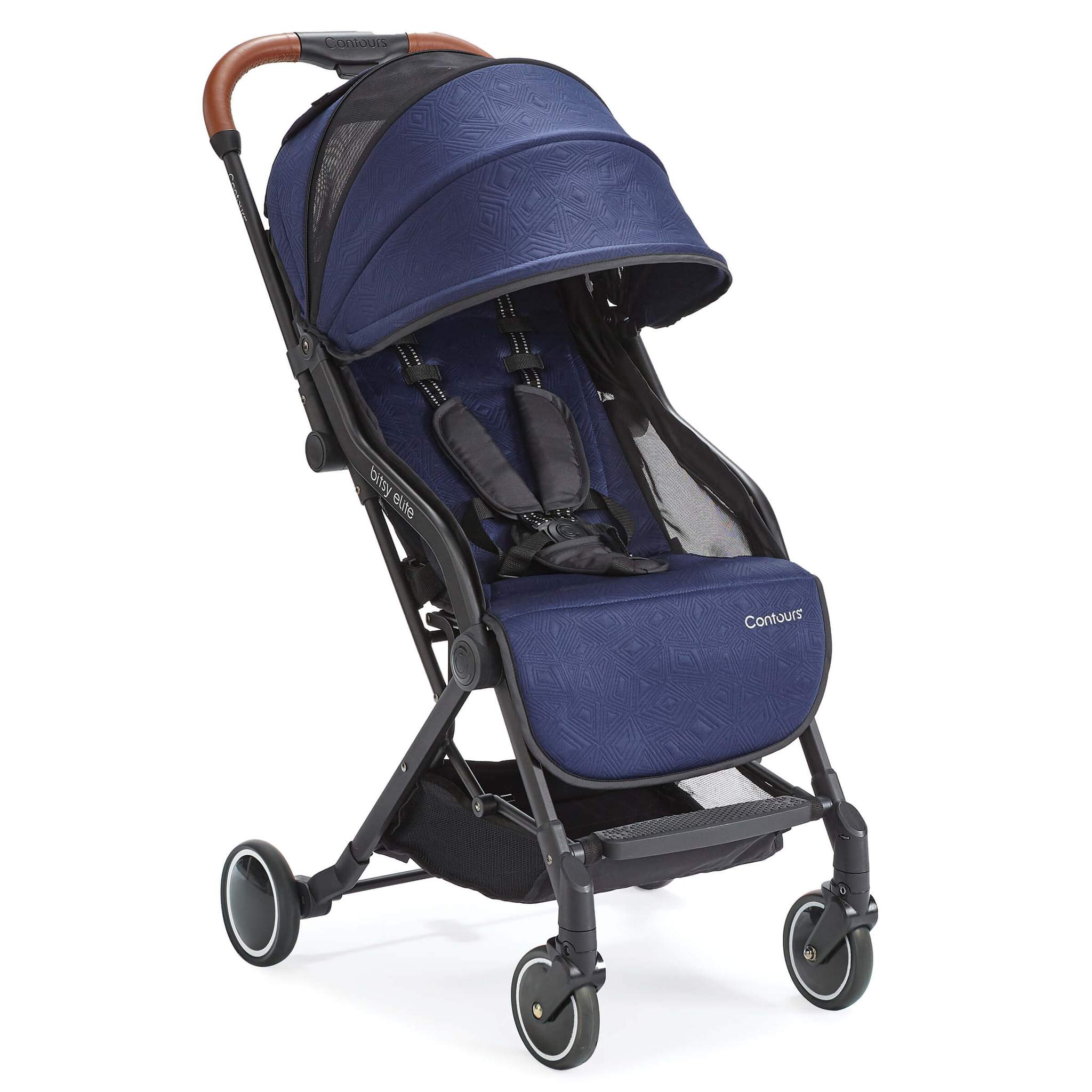 Contours Bitsy Elite Stroller - Sapphire Blue