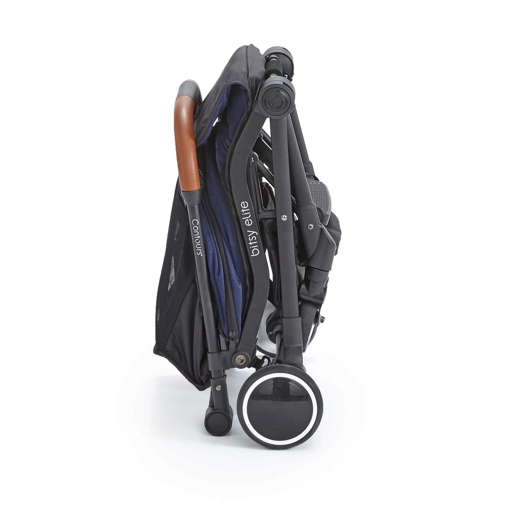 Contours Bitsy Elite Stroller - Sapphire Blue