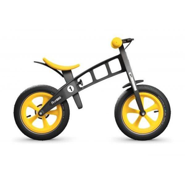 FirstBIKE Limited Balance Bike With Brake - Yellow