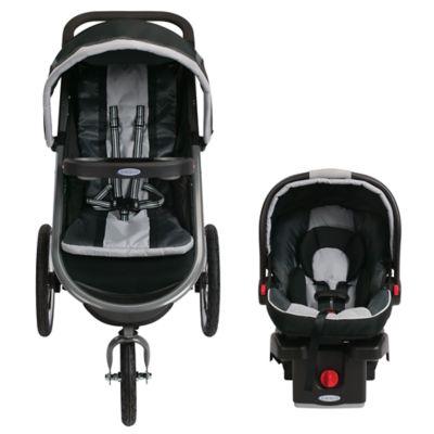 Graco FastAction Fold Jogger Click Connect Travel System - Gotham