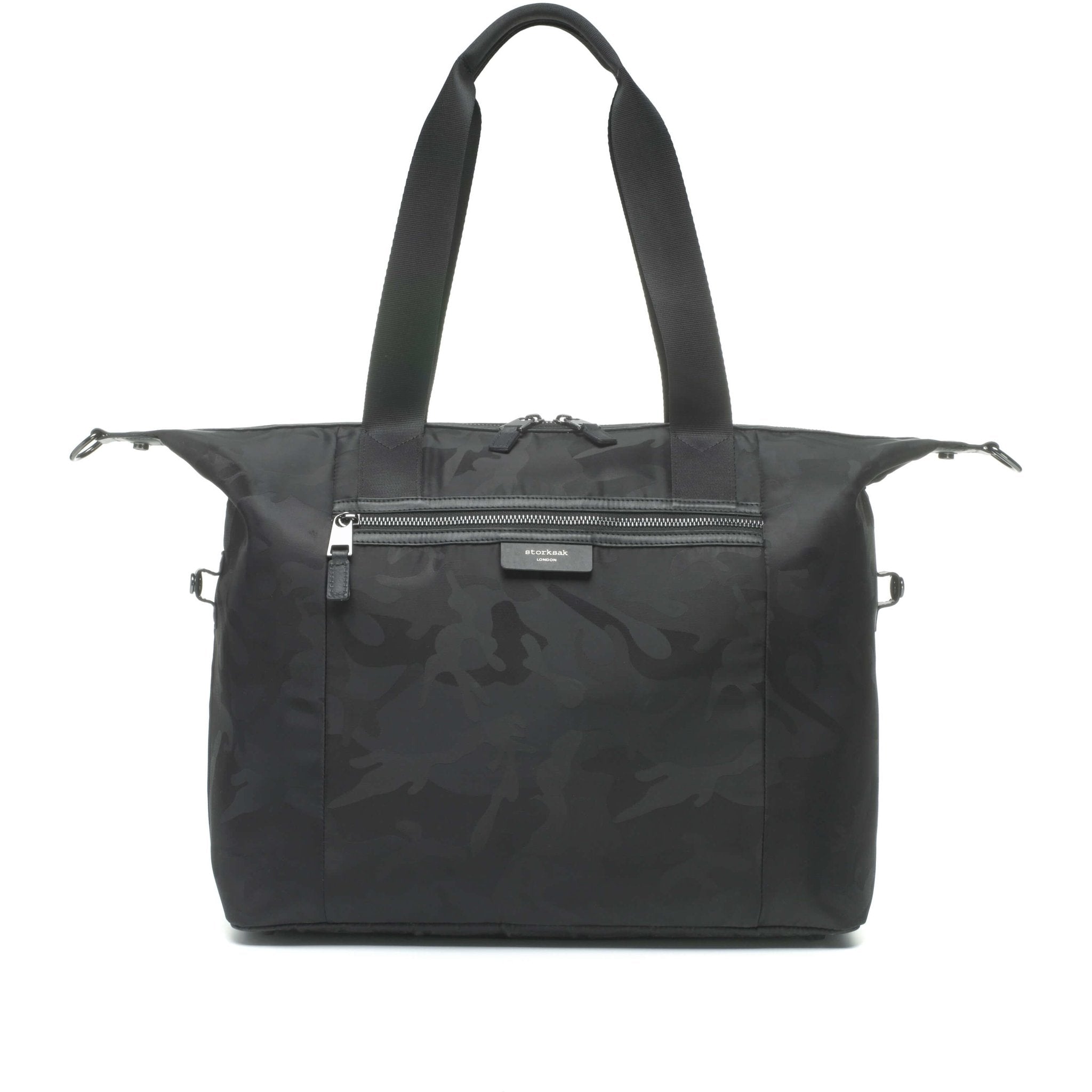 Storksak Stevie Luxe Tote Diaper Bag With Camo Finish