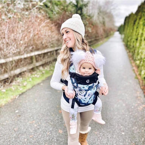 Contours Journey 5-in-1 Baby Carrier - Twilight Bloom