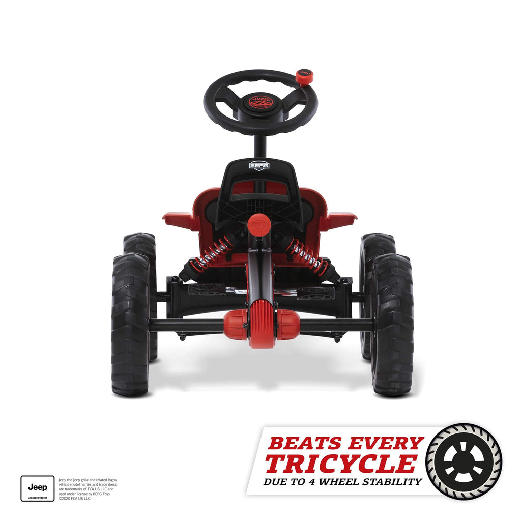 BERG Buzzy Jeep® Rubicon Pedal Go-Kart