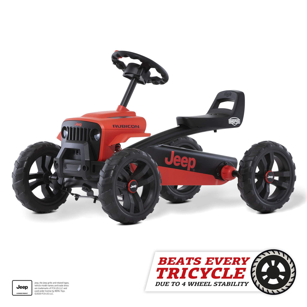 BERG Buzzy Jeep® Rubicon Pedal Go-Kart
