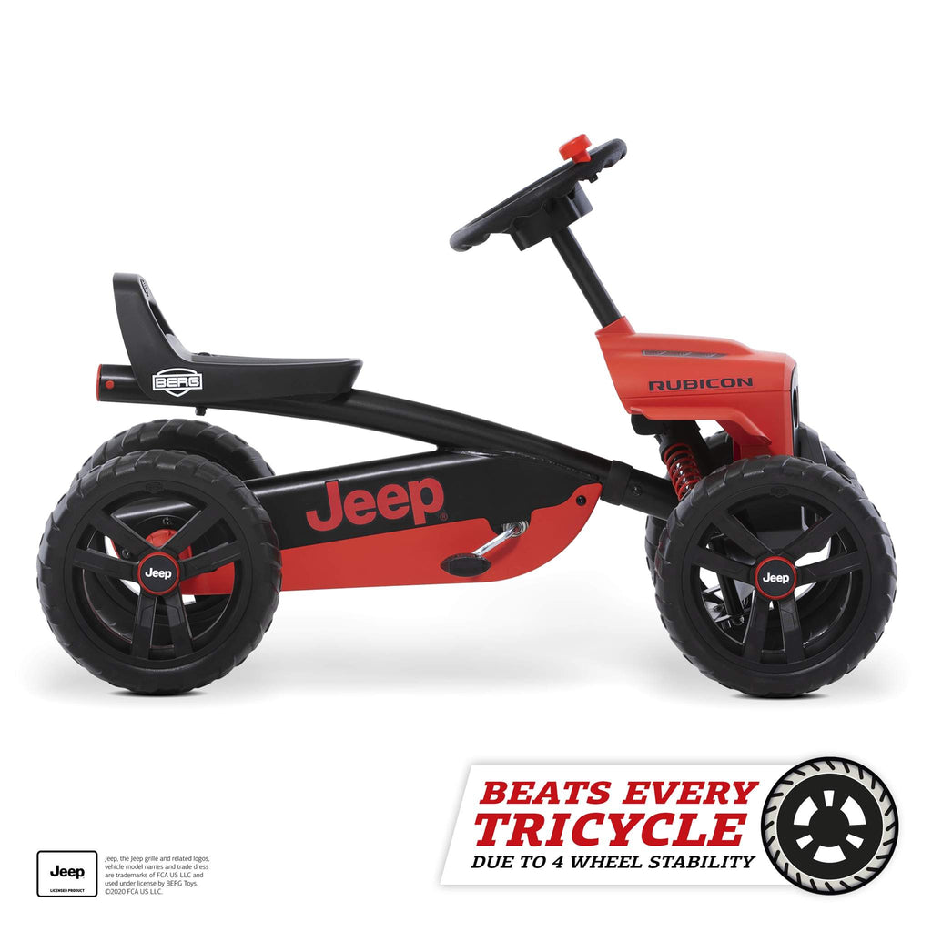 BERG Buzzy Jeep® Rubicon Pedal Go-Kart