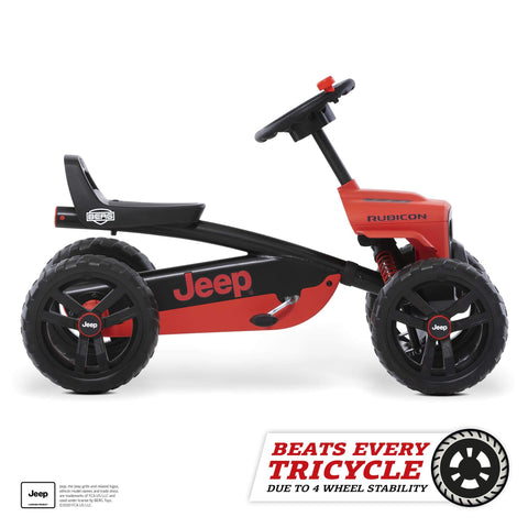 BERG Buzzy Jeep® Rubicon Pedal Go-Kart