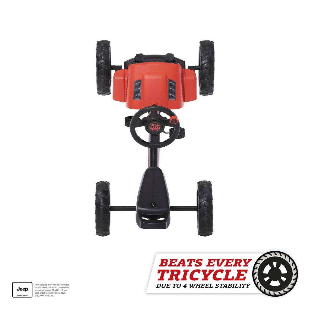BERG Buzzy Jeep® Rubicon Pedal Go-Kart