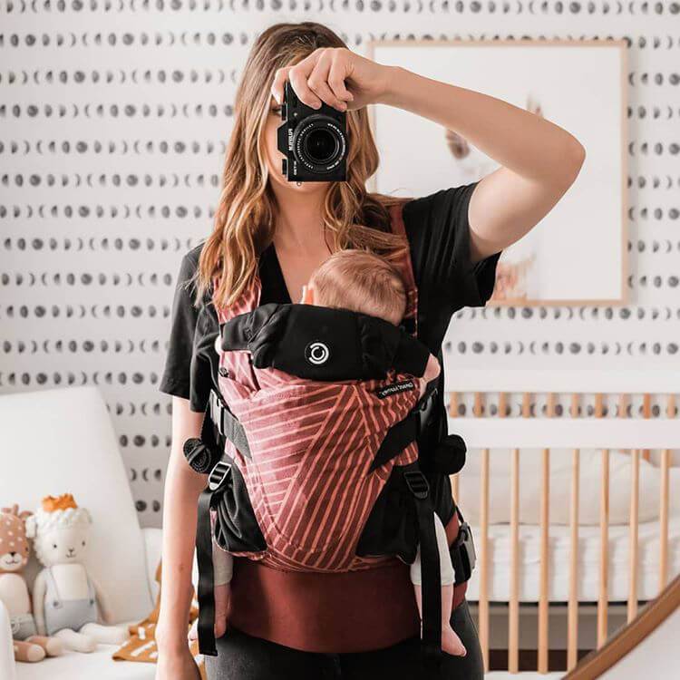 Contours Journey 5-in-1 Baby Carrier - Starburst Bordeaux