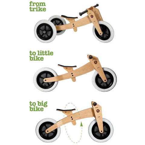 Wishbone Bike Original 3-In-1 - Natural