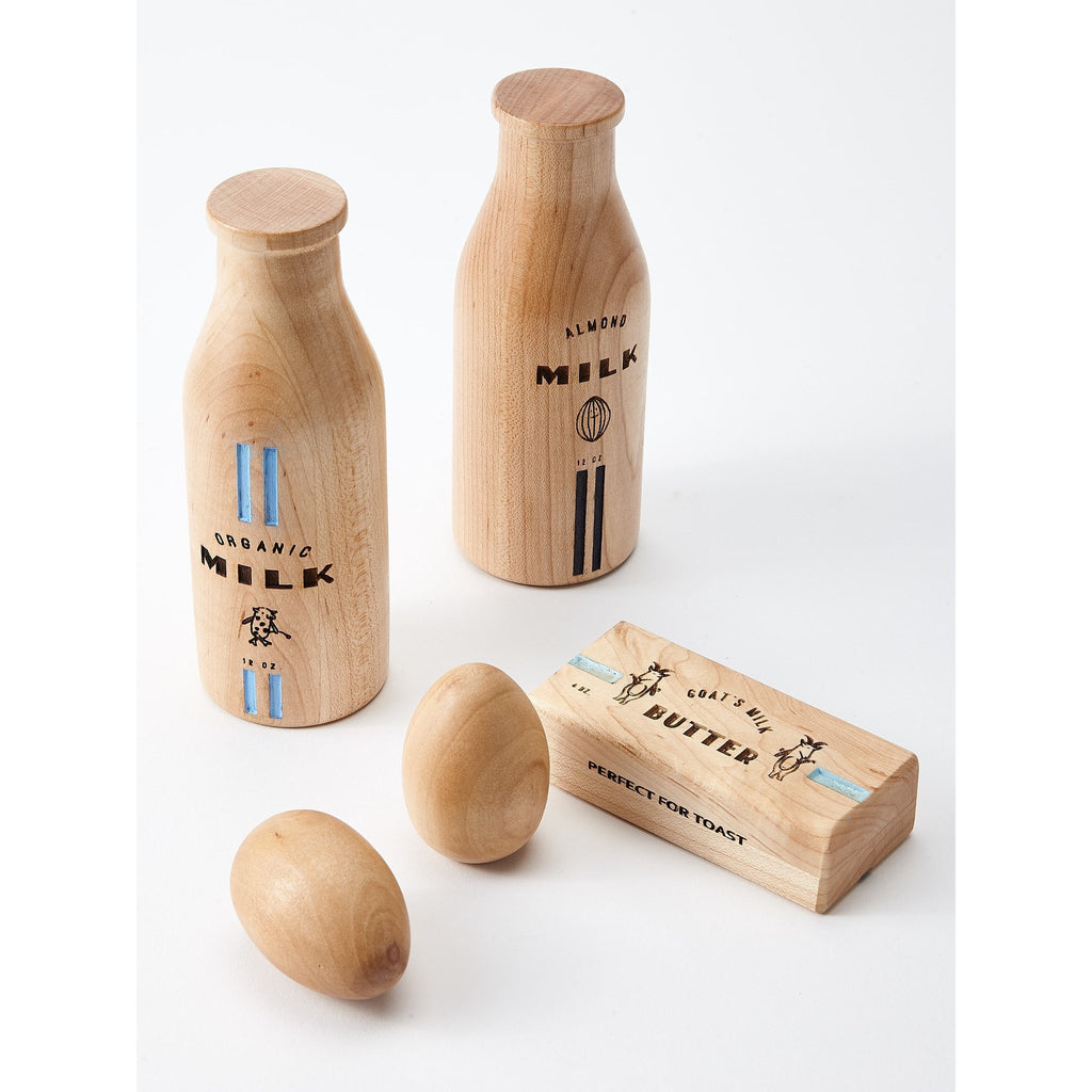 Milton & Goose Dairy Play Food Set