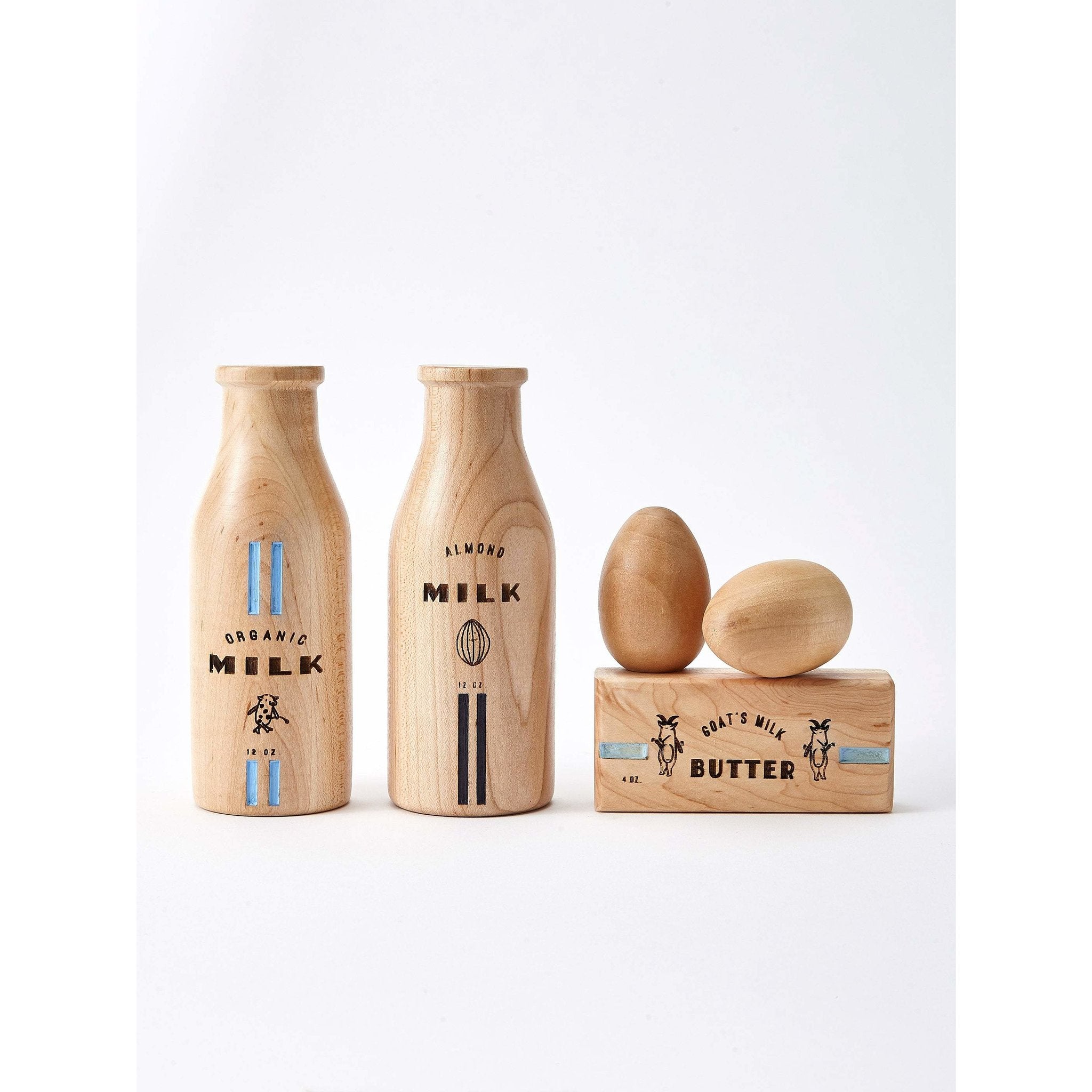 Milton & Goose Dairy Play Food Set