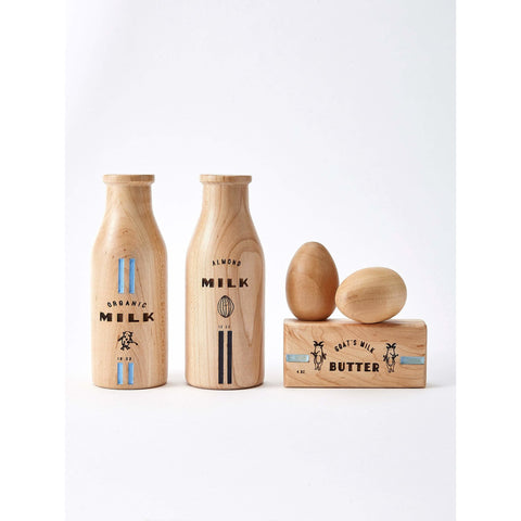 Milton & Goose Dairy Play Food Set