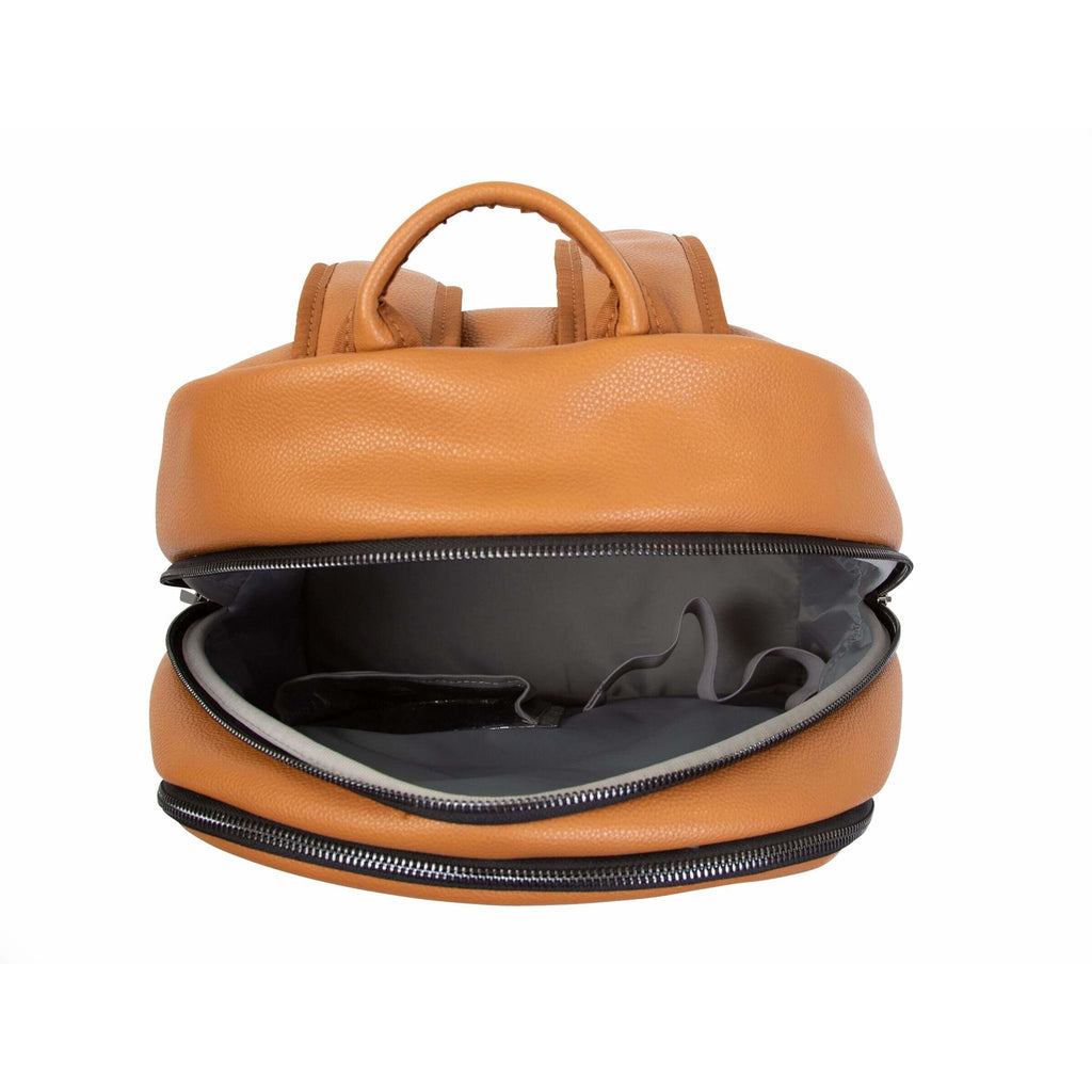 ChildHome Leatherlook Backpack - Brown