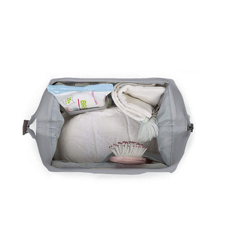 ChildHome Baby Necessities Toiletry Bag - Grey
