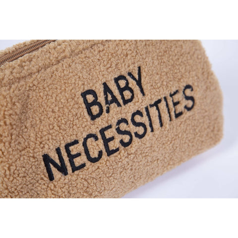 ChildHome Baby Necessities Toiletry Bag - Teddy Beige