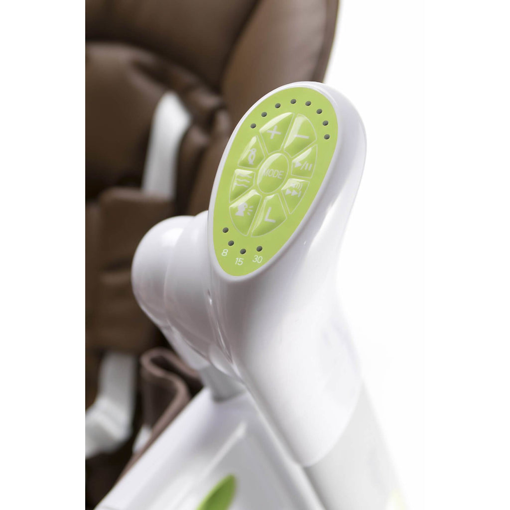 Pali Pappy Rock High Chair and Swing - Gray