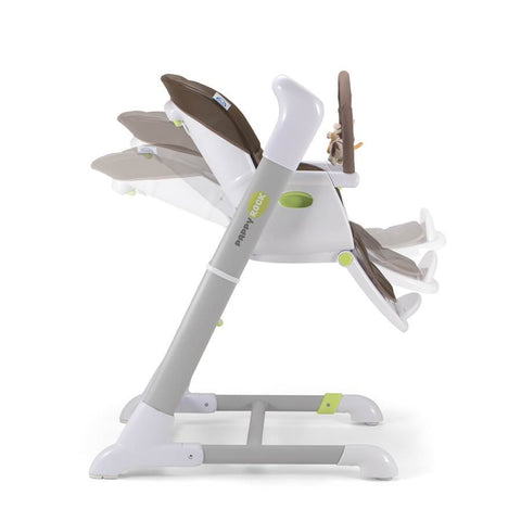 Pali Pappy Rock High Chair and Swing - Gray
