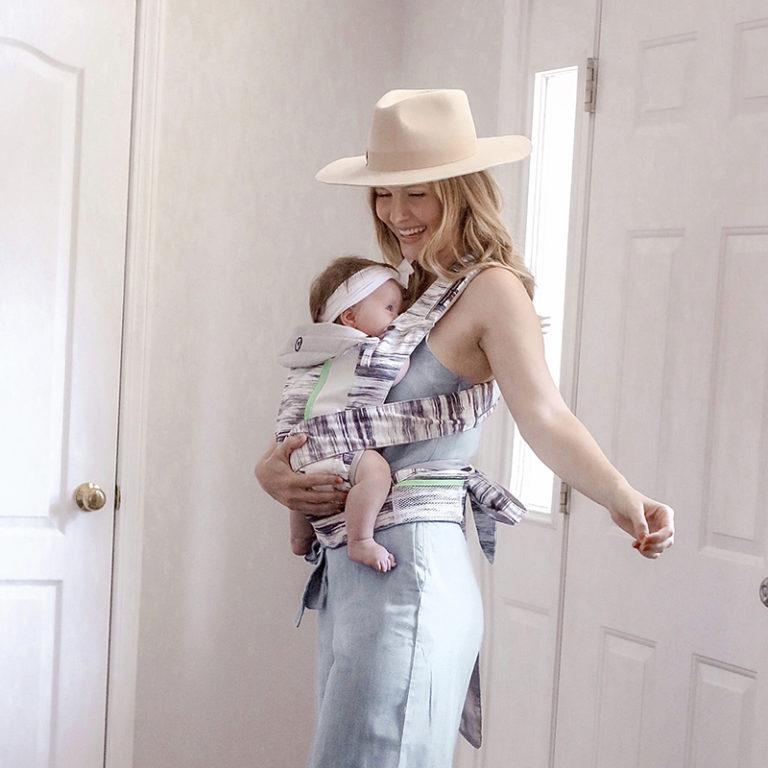 Contours Cocoon Hybrid Buckle Tie 5-in-1 Baby Carrier - Lunar Grey