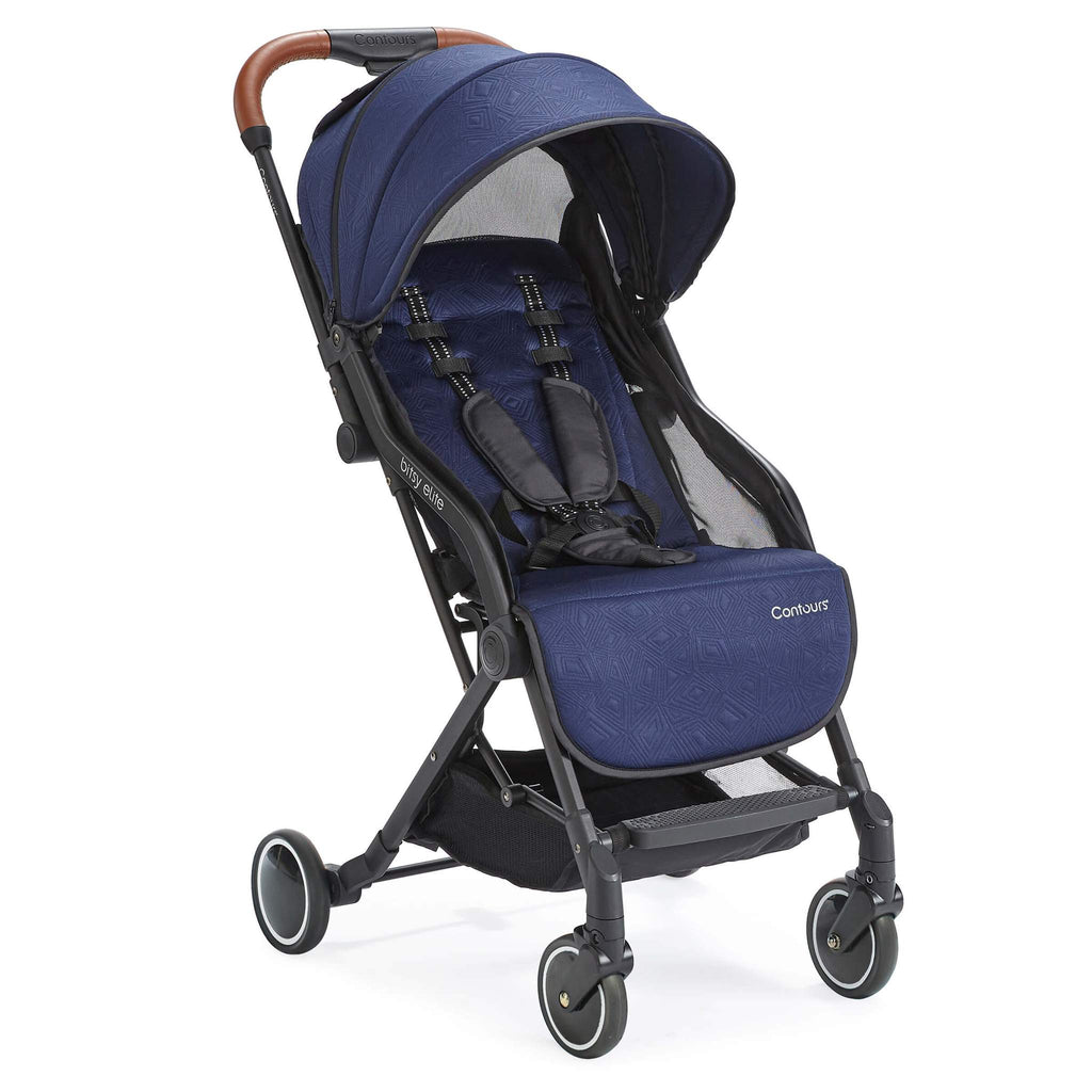 Contours Bitsy Elite Stroller - Sapphire Blue