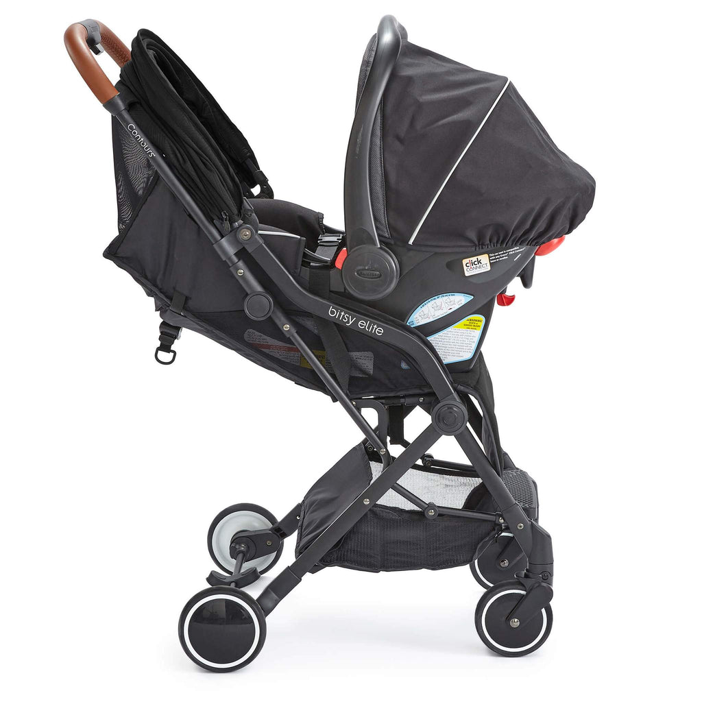 Contours Bitsy Elite Stroller - Black Onyx