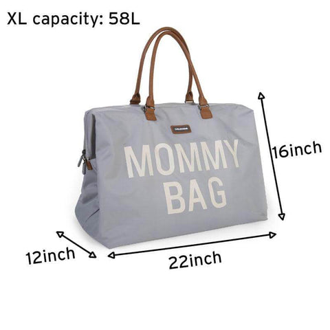 Mommy Bag Diaper Bag Bundle - Grey