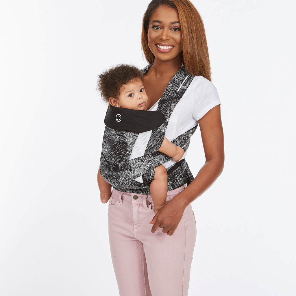 Contours Cocoon Hybrid Buckle Tie 5-in-1 Baby Carrier - Galaxy Black