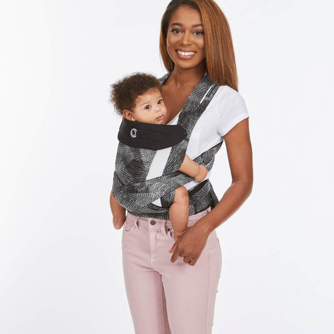 Contours Cocoon Hybrid Buckle Tie 5-in-1 Baby Carrier - Galaxy Black
