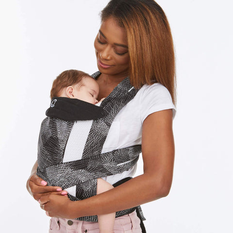 Contours Cocoon Hybrid Buckle Tie 5-in-1 Baby Carrier - Galaxy Black