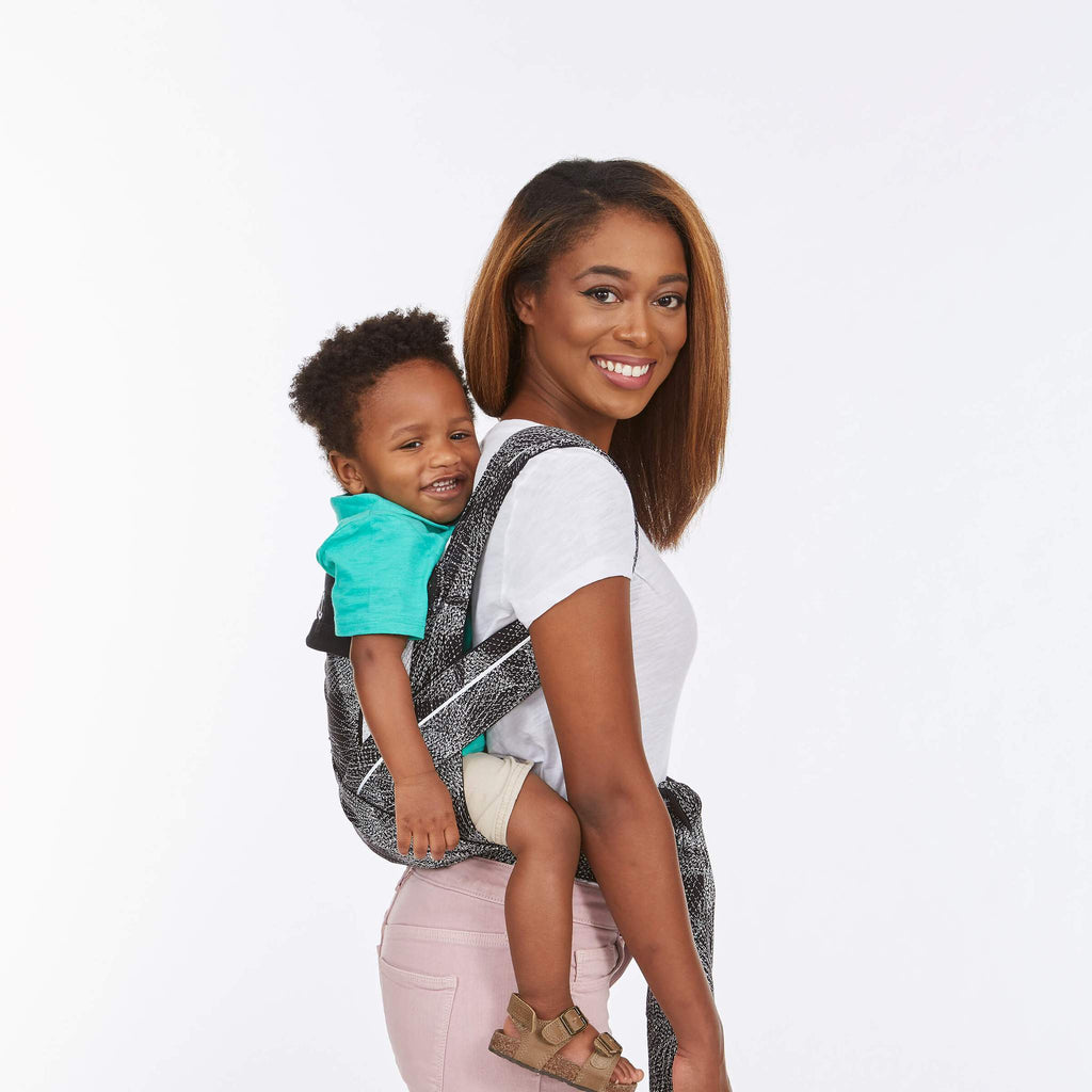 Contours Cocoon Hybrid Buckle Tie 5-in-1 Baby Carrier - Galaxy Black