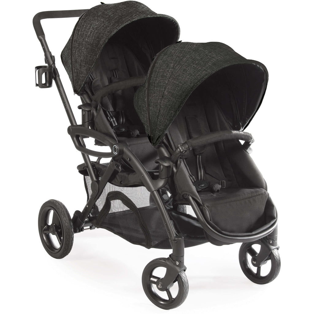 Contours Options Elite Double Stroller - Carbon