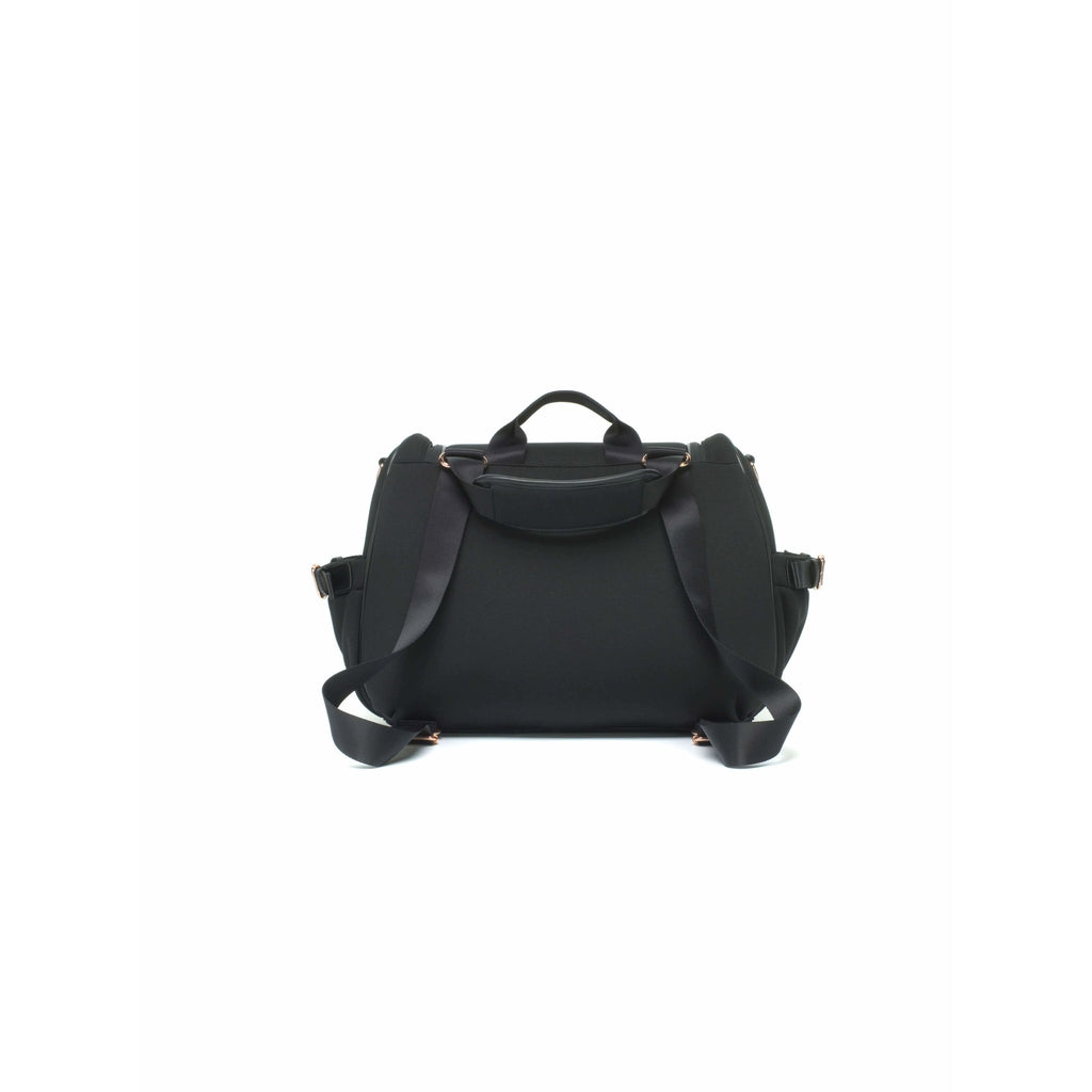 Storksak Poppy Luxe Convertible Backpack Diaper Bag - Scuba Black