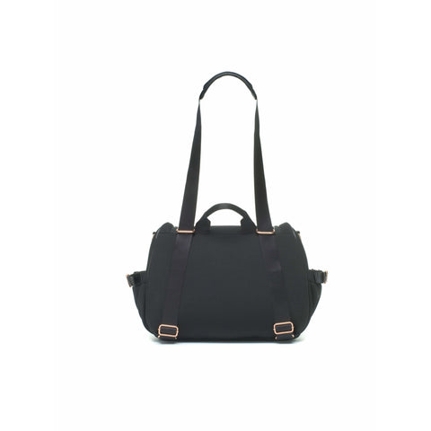 Storksak Poppy Luxe Convertible Backpack Diaper Bag - Scuba Black