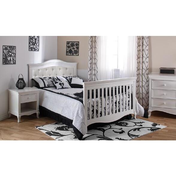 Pali Cristallo/Diamante Universal Bed Rails in Vintage White