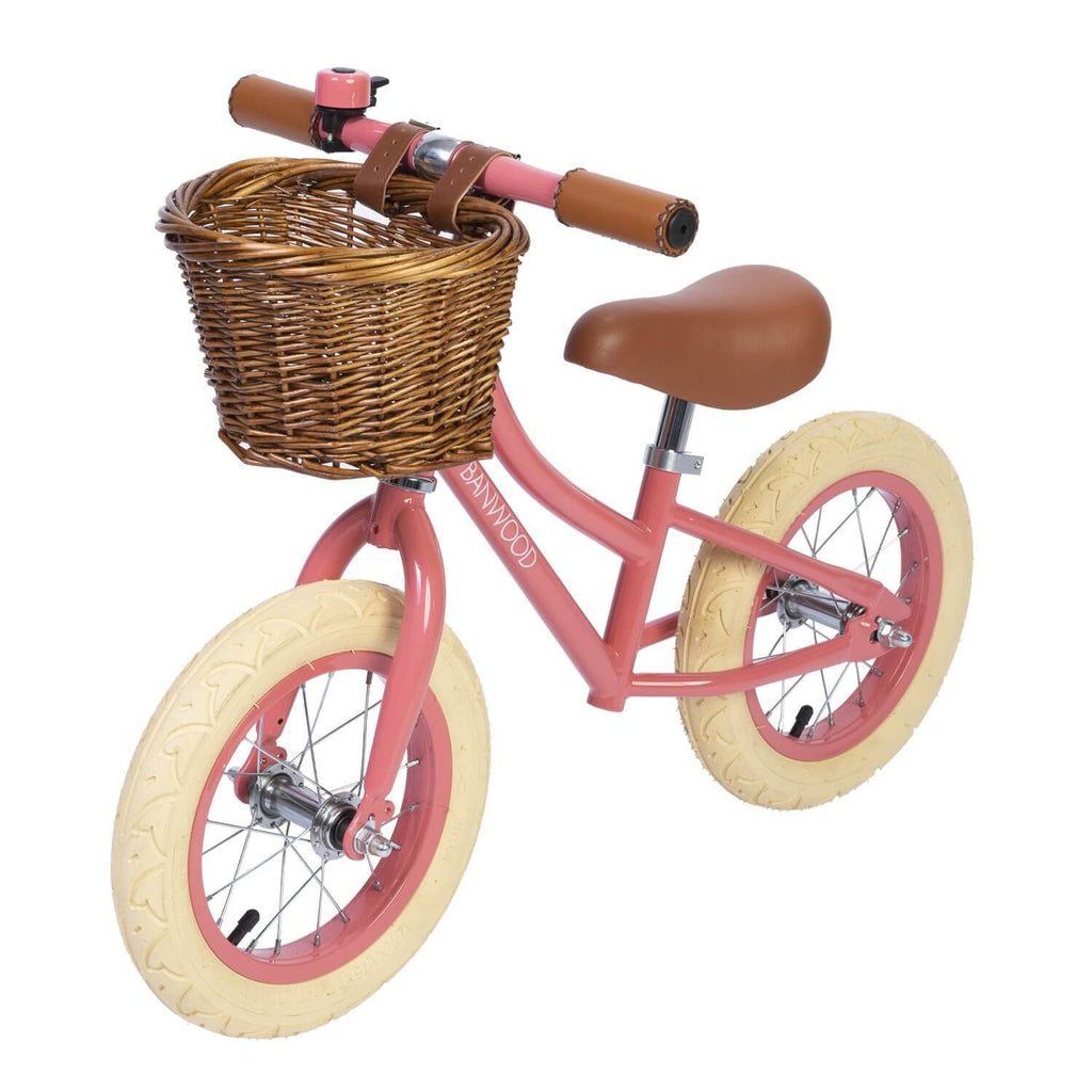 Banwood First Go Kids Balance Bike - Coral PRE-SALE