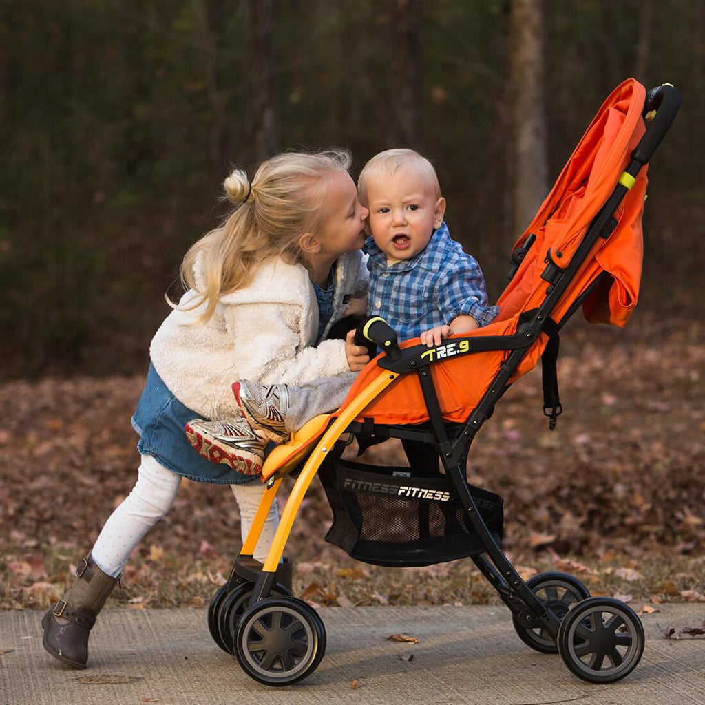 Pali Tre.9 Fitness Fashion Stroller - Sao Paolo Orange